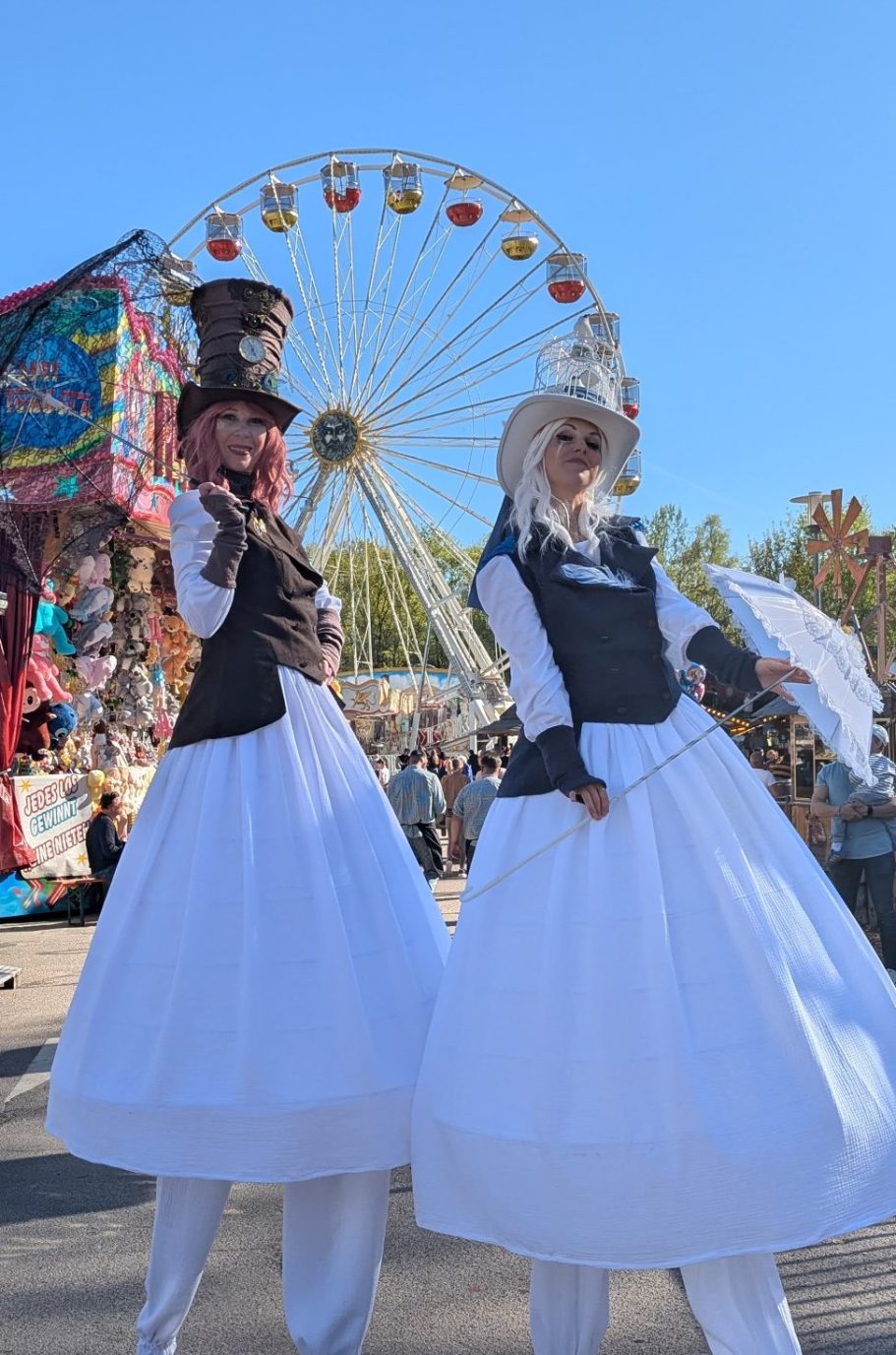 Walking Act für Strassenfeste, Parkfeste, Jahrmarkt