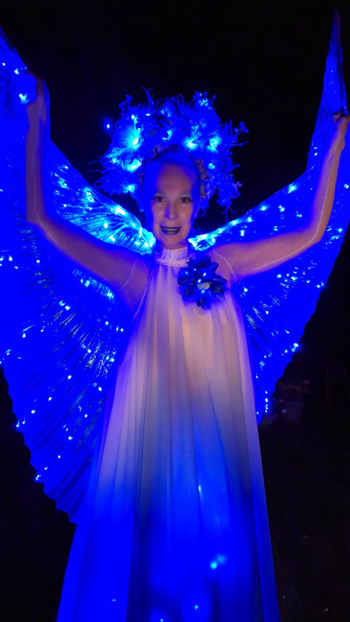 LED Stelzenläufer, Leuchtener Walk Act,  LED Performance