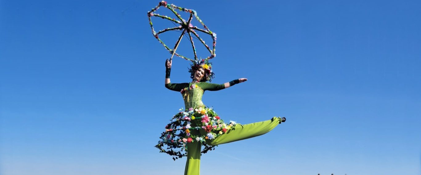 Stelzenläufer Performance  Walkact buchen