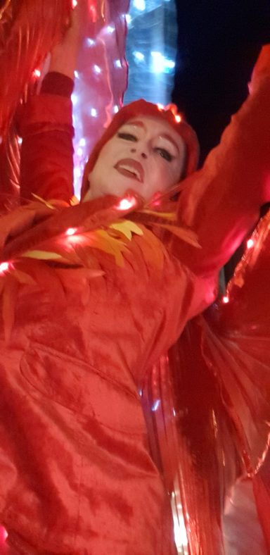 LED Walkact, Walkactkünstler