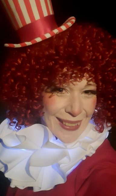 Weihnachten Kostüm Walking Act LED