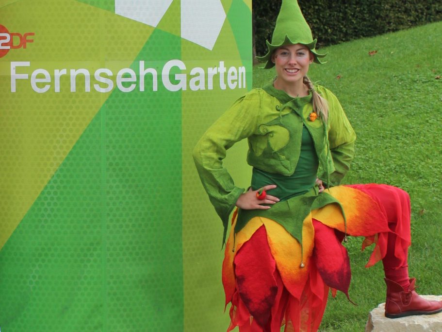 Blumen Walking Act mieten 